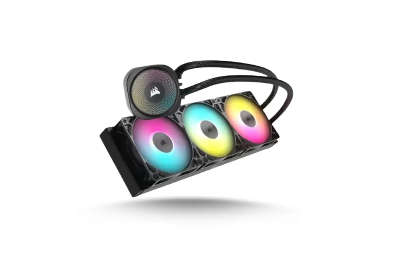 Corsair Nautilus 360 RS ARGB CPU Liquid Cooler (Black)